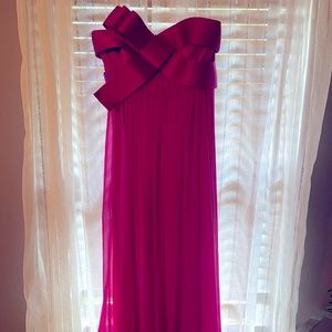 Marchesa Notte Bow Dress